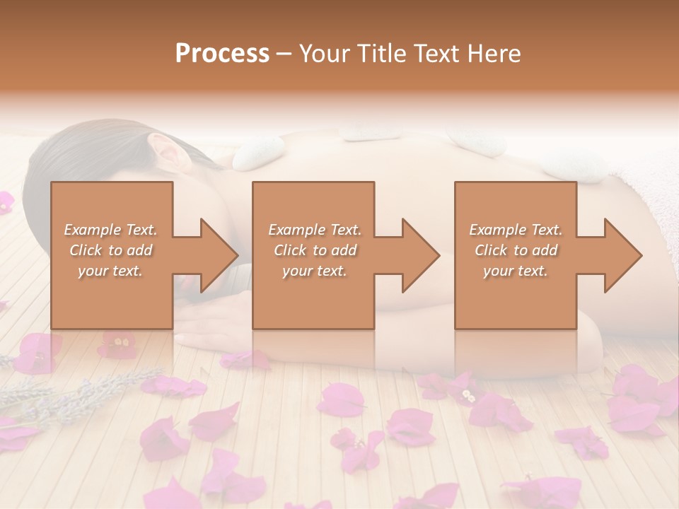 Brunette Zen Healthcare PowerPoint Template