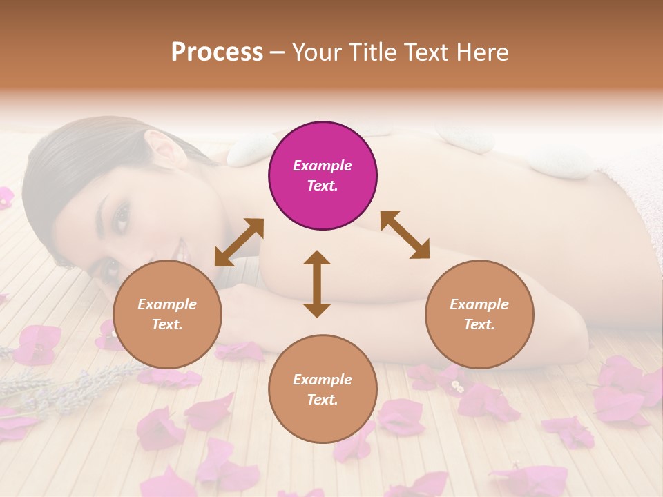 Brunette Zen Healthcare PowerPoint Template