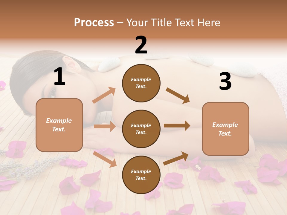 Brunette Zen Healthcare PowerPoint Template