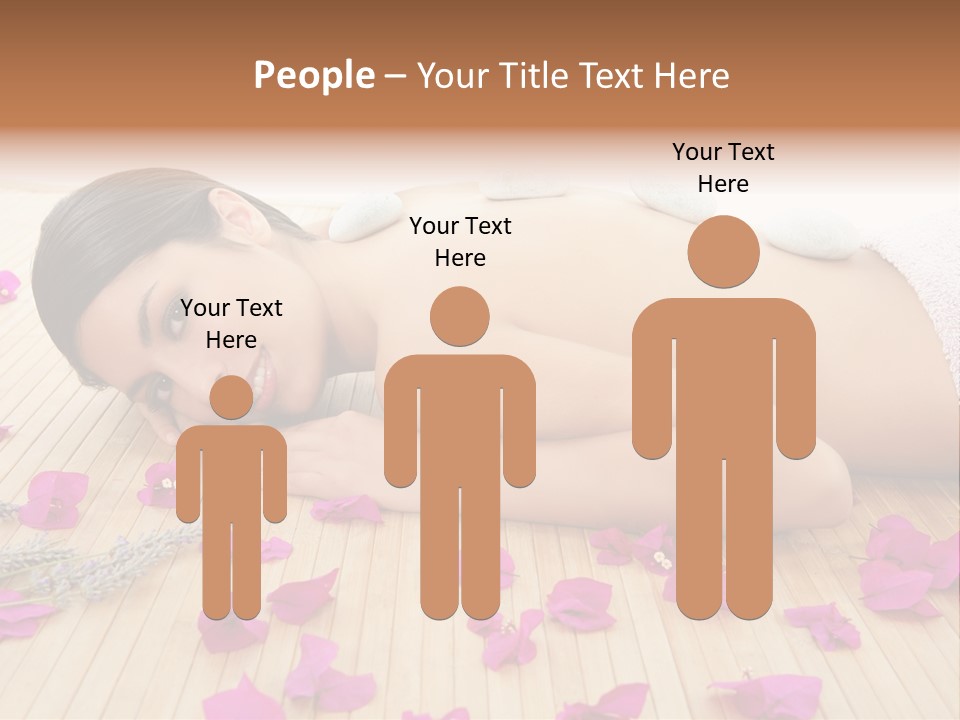 Brunette Zen Healthcare PowerPoint Template