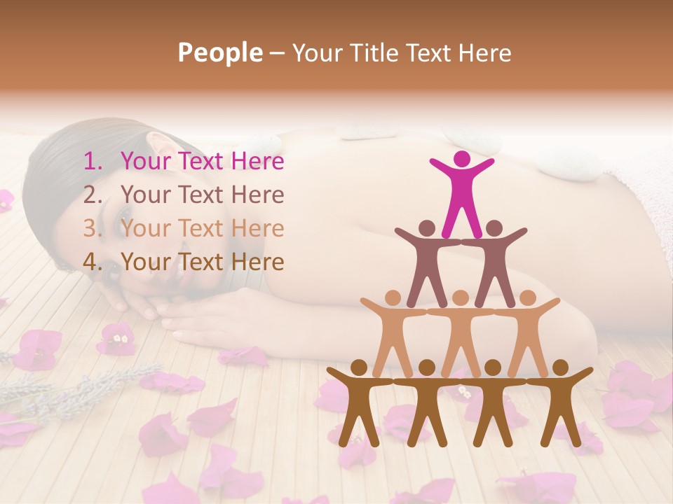 Brunette Zen Healthcare PowerPoint Template