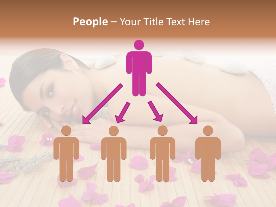 Brunette Zen Healthcare PowerPoint Template