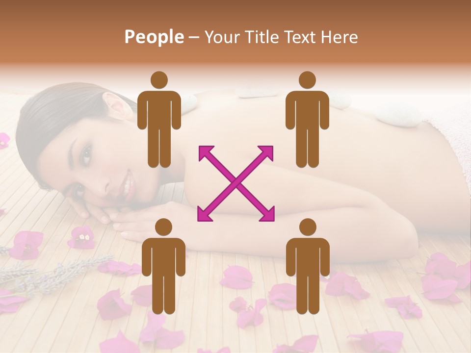 Brunette Zen Healthcare PowerPoint Template