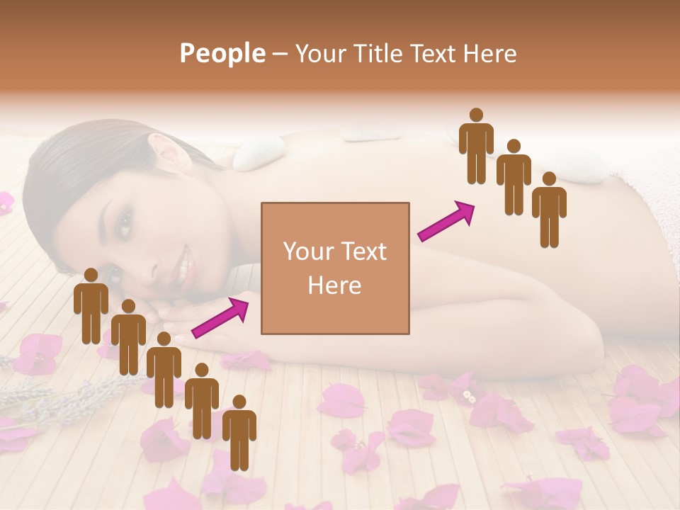 Brunette Zen Healthcare PowerPoint Template