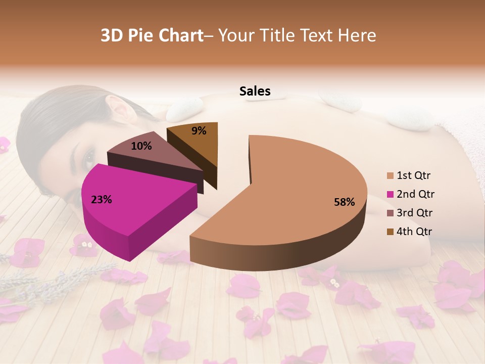 Brunette Zen Healthcare PowerPoint Template