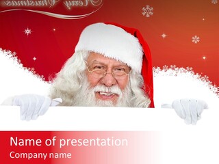 Hat Blank Senior PowerPoint Template