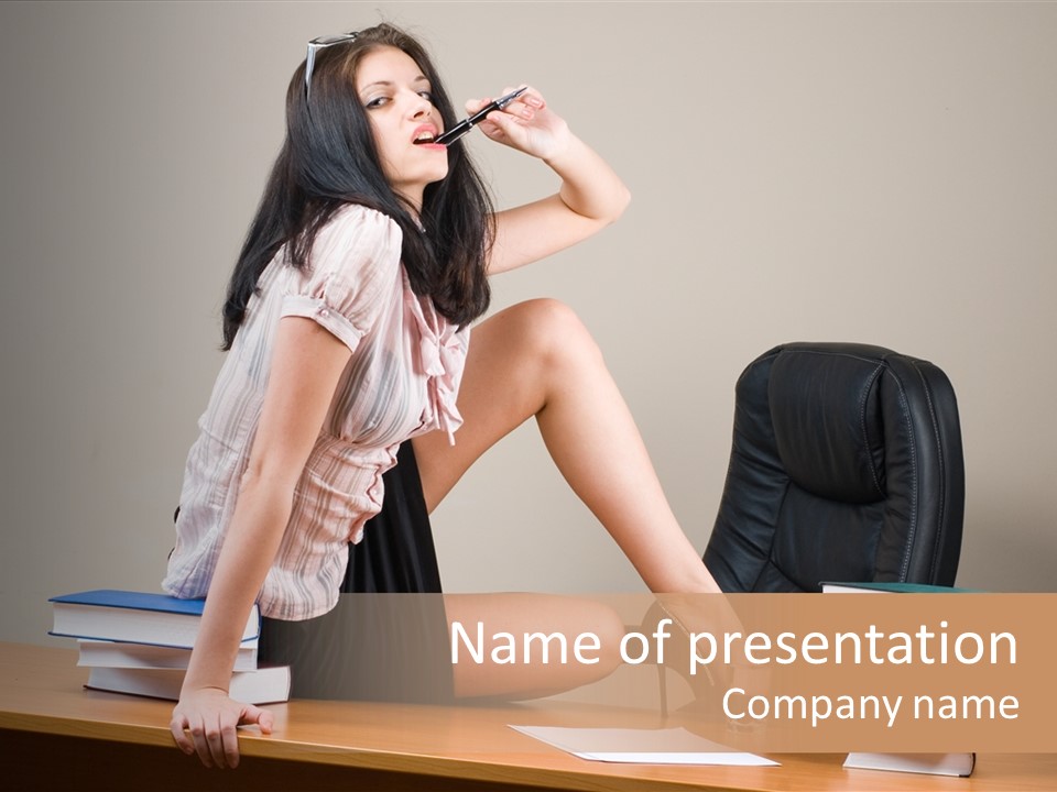 Beauty Portrait Professional PowerPoint Template