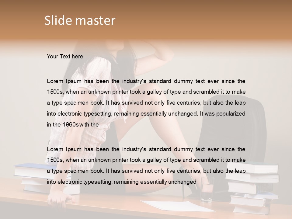 Beauty Portrait Professional PowerPoint Template