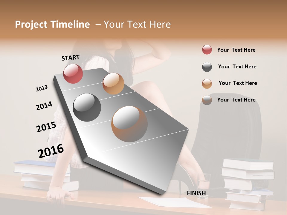 Beauty Portrait Professional PowerPoint Template