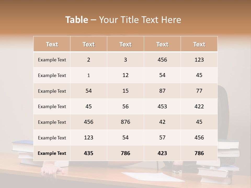 Beauty Portrait Professional PowerPoint Template