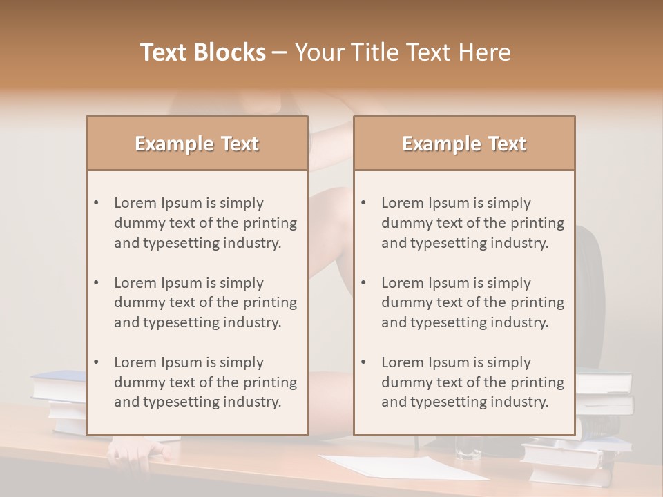 Beauty Portrait Professional PowerPoint Template