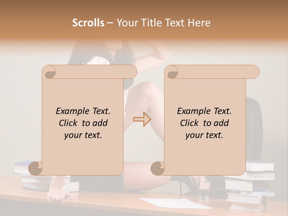 Beauty Portrait Professional PowerPoint Template