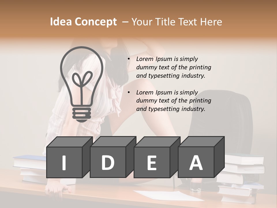 Beauty Portrait Professional PowerPoint Template