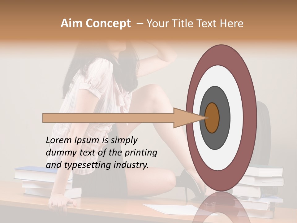 Beauty Portrait Professional PowerPoint Template