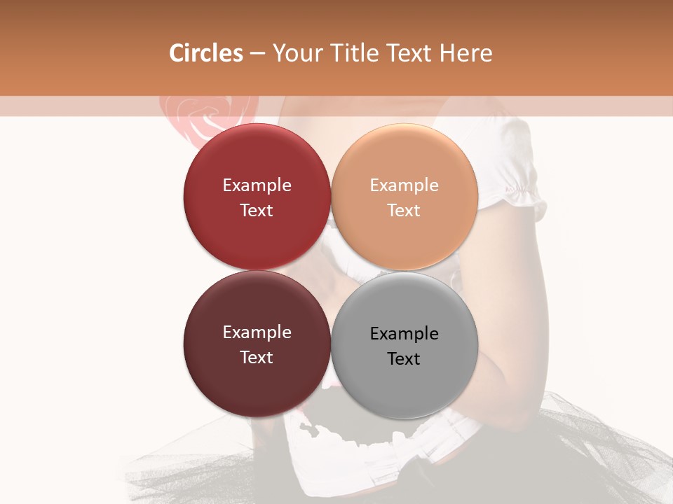 Cheerful Beautiful Licking PowerPoint Template