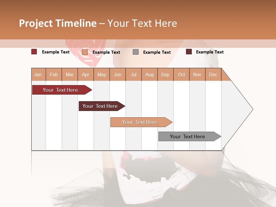 Cheerful Beautiful Licking PowerPoint Template