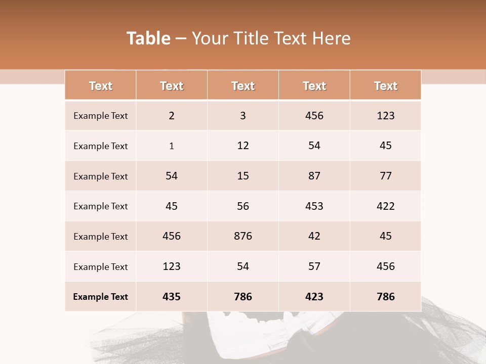 Cheerful Beautiful Licking PowerPoint Template