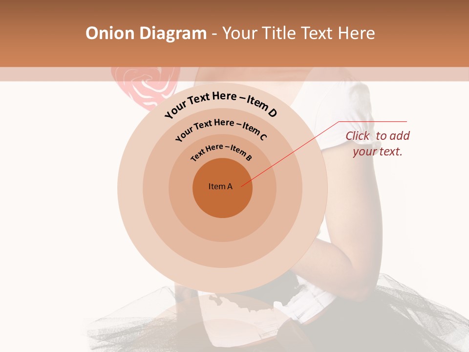 Cheerful Beautiful Licking PowerPoint Template