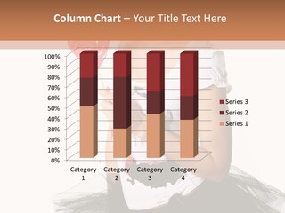 Cheerful Beautiful Licking PowerPoint Template