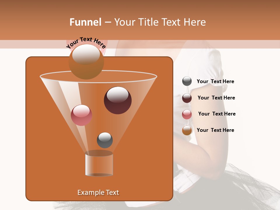 Cheerful Beautiful Licking PowerPoint Template