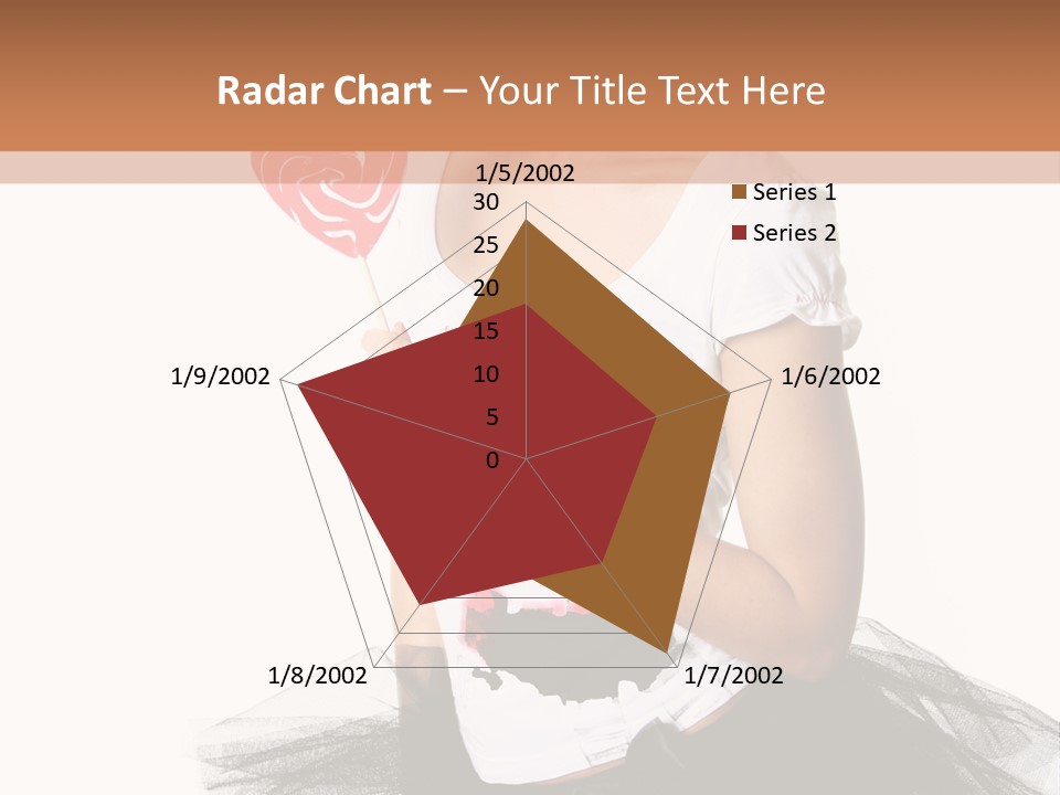 Cheerful Beautiful Licking PowerPoint Template