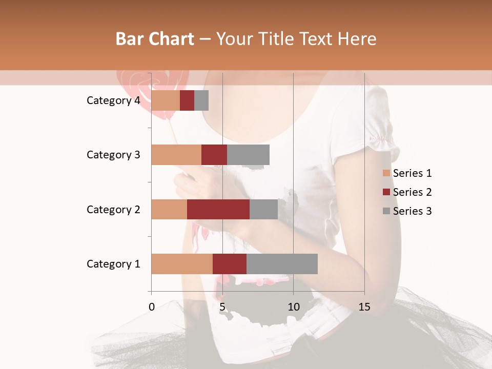 Cheerful Beautiful Licking PowerPoint Template