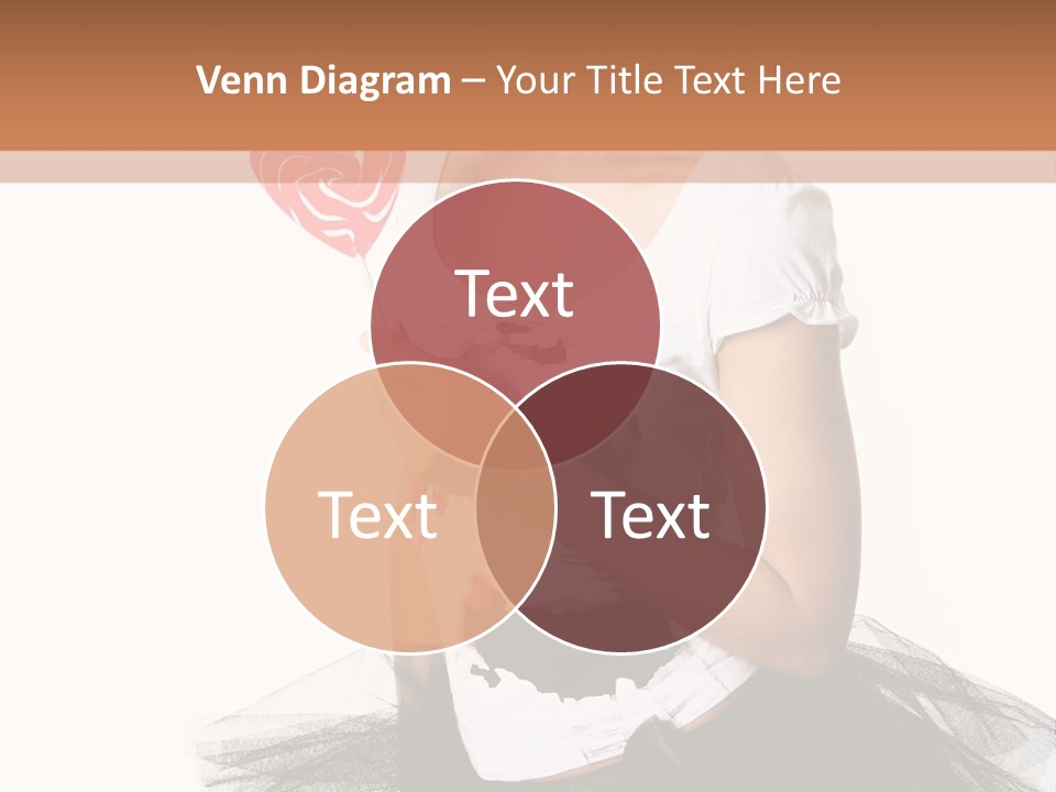 Cheerful Beautiful Licking PowerPoint Template