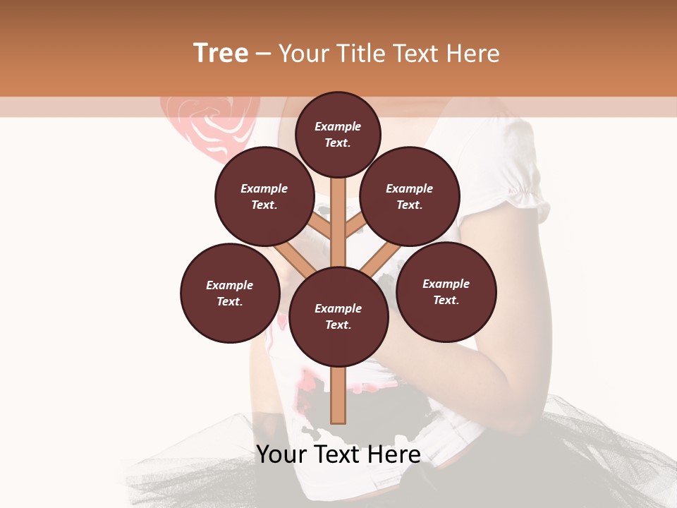 Cheerful Beautiful Licking PowerPoint Template