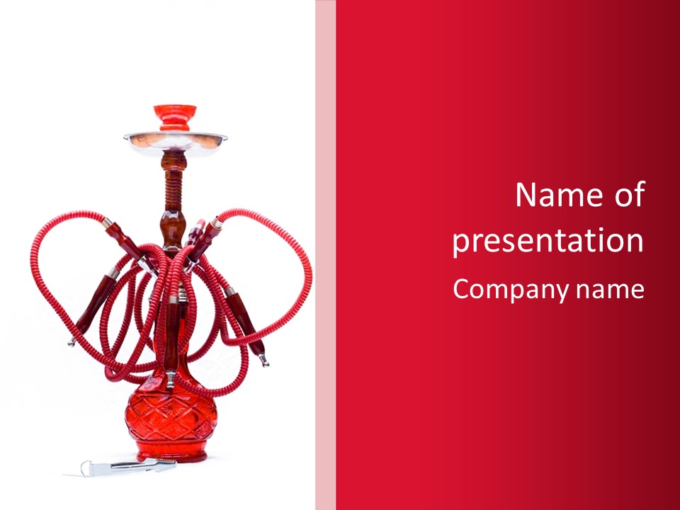 Water Egypt Cigar PowerPoint Template