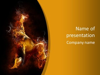 One Hot Dancing PowerPoint Template
