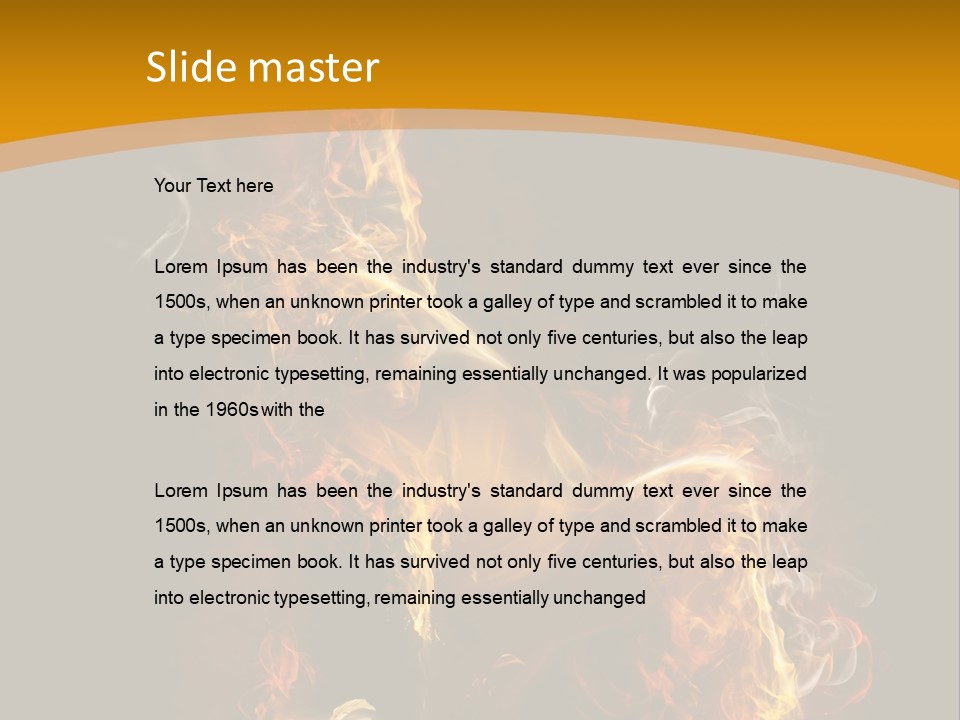 One Hot Dancing PowerPoint Template