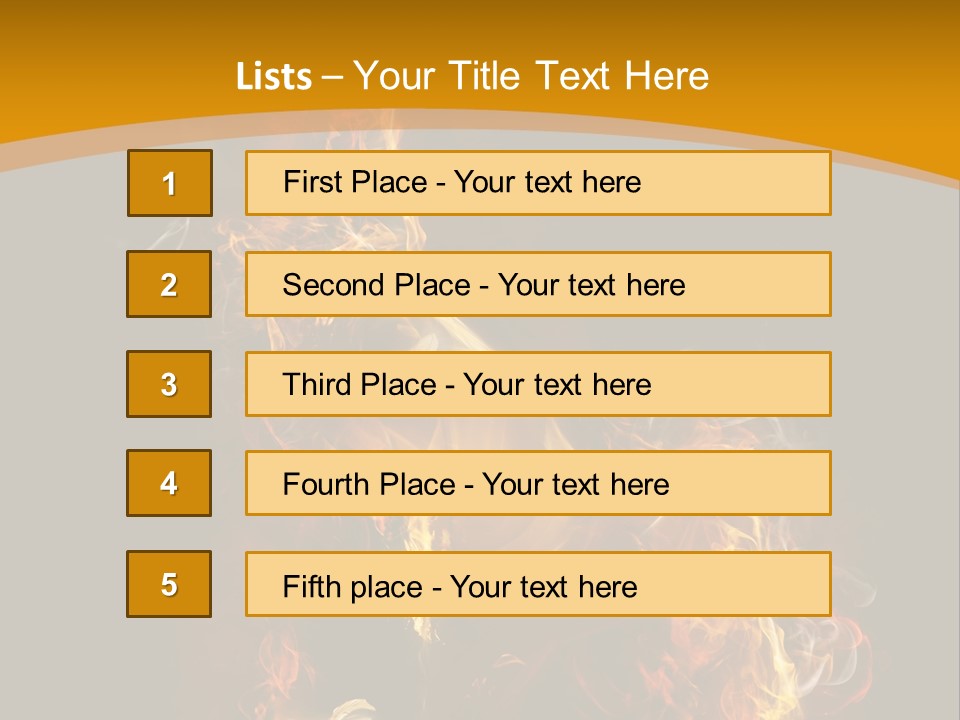 One Hot Dancing PowerPoint Template