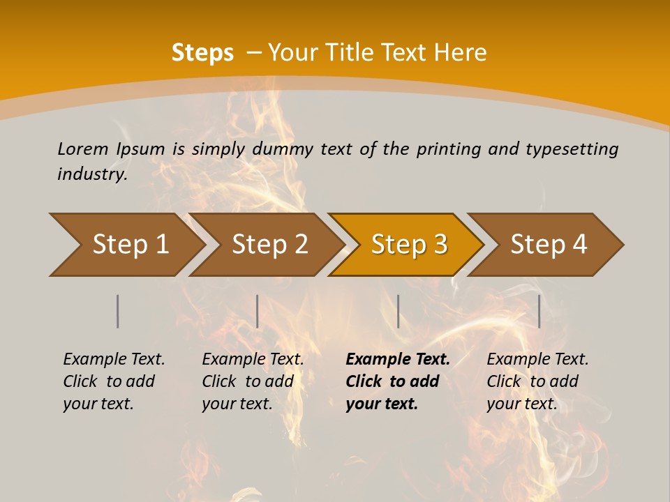 One Hot Dancing PowerPoint Template