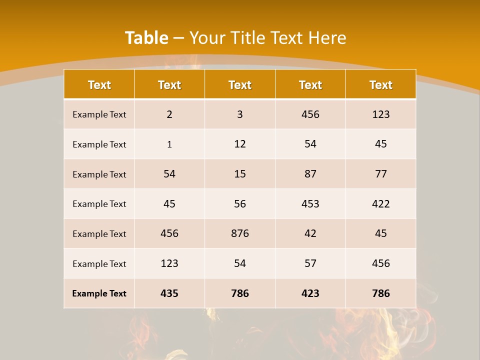 One Hot Dancing PowerPoint Template