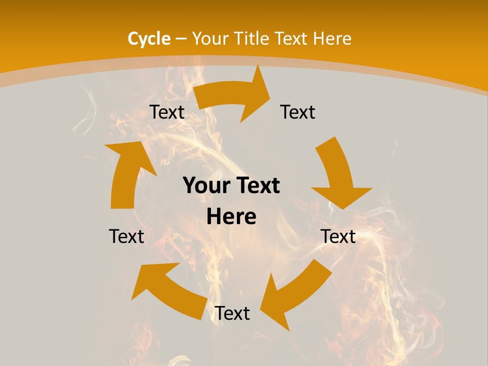 One Hot Dancing PowerPoint Template