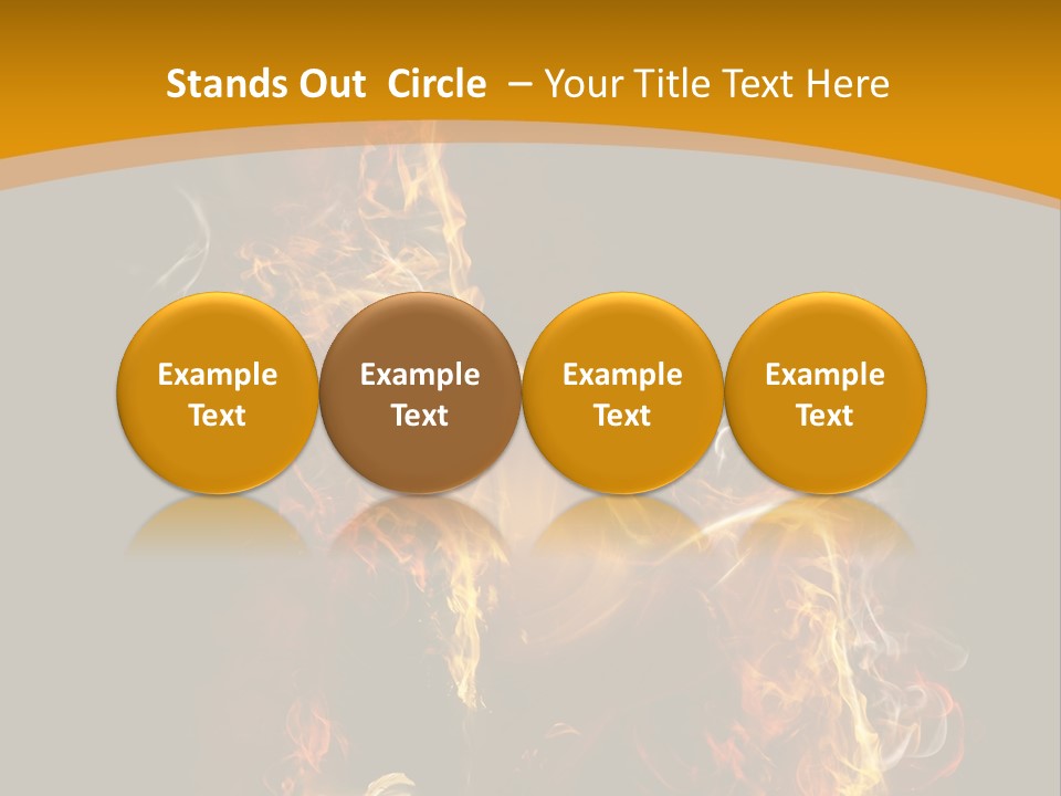 One Hot Dancing PowerPoint Template