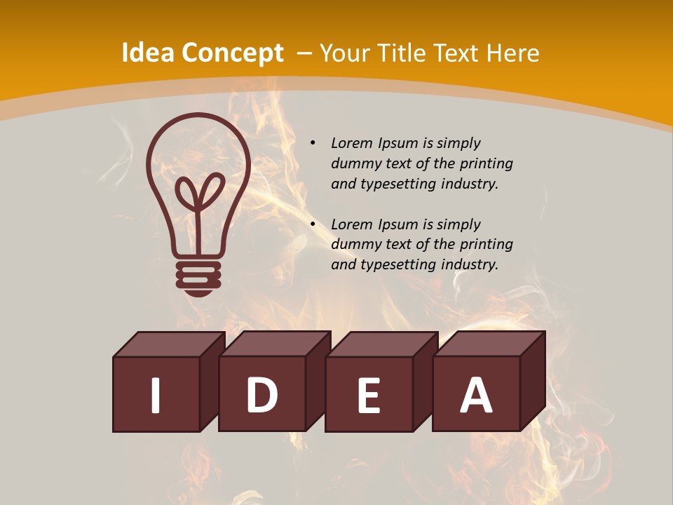 One Hot Dancing PowerPoint Template