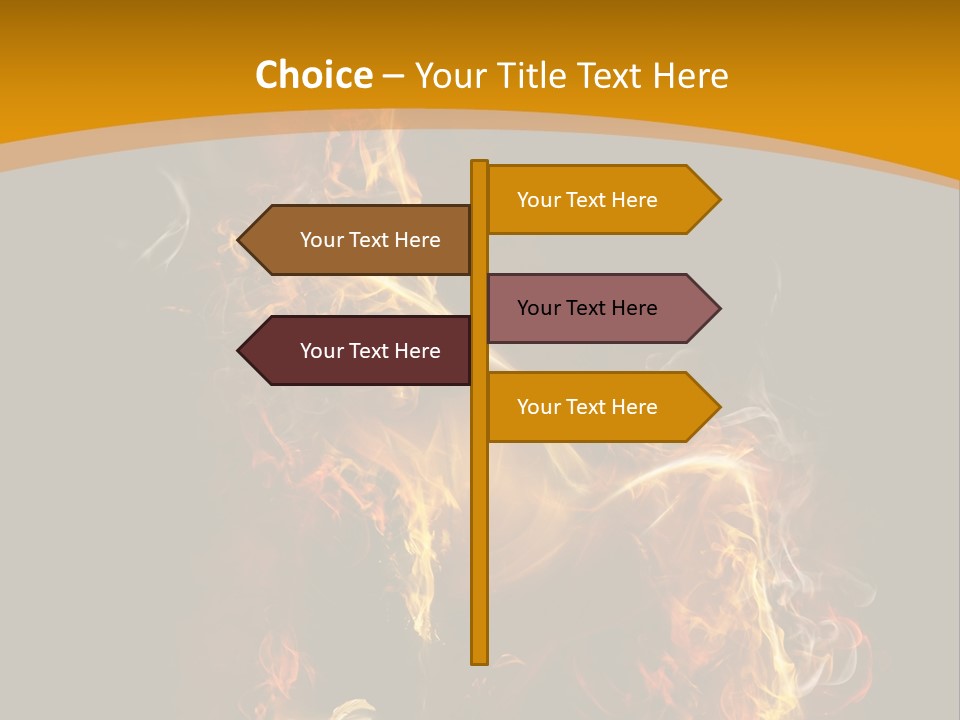 One Hot Dancing PowerPoint Template