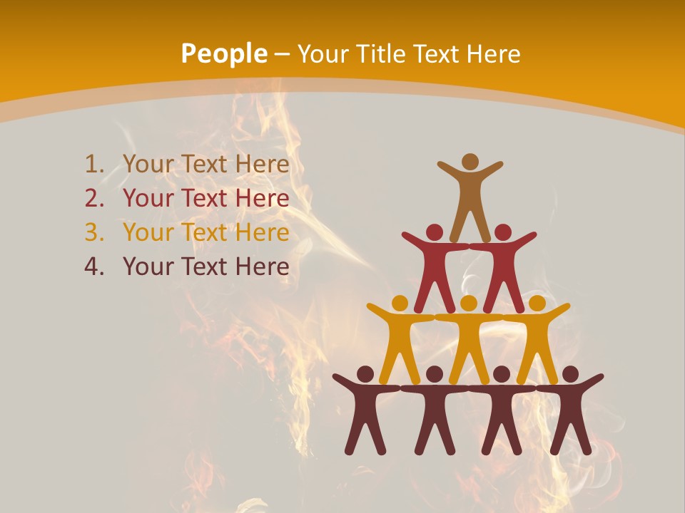 One Hot Dancing PowerPoint Template