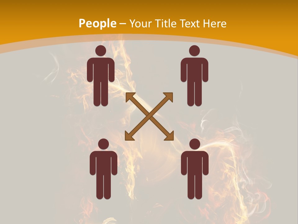 One Hot Dancing PowerPoint Template