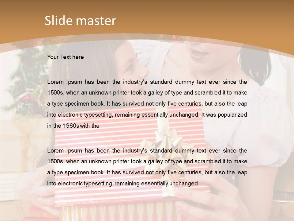 House Evening Year PowerPoint Template