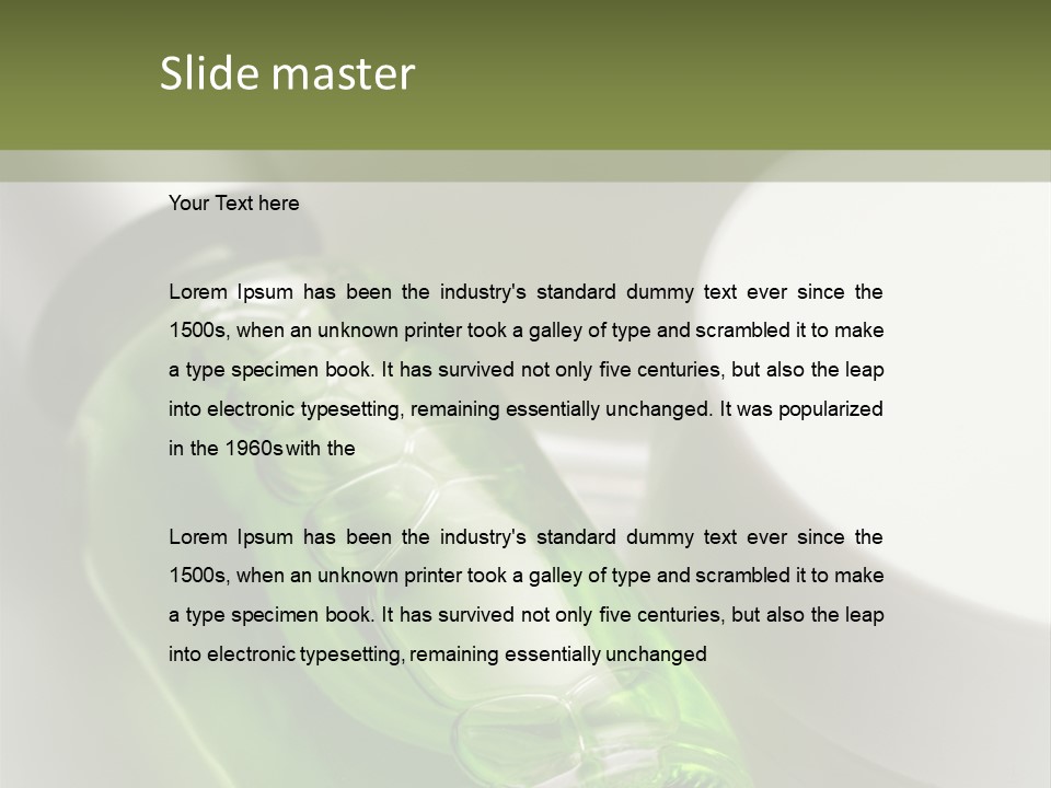 Cleansing Spa Cleanser PowerPoint Template