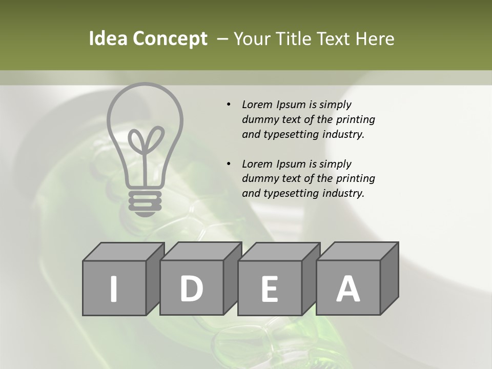 Cleansing Spa Cleanser PowerPoint Template