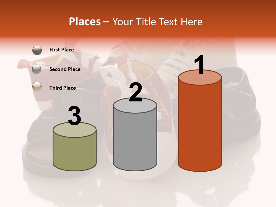 Sandals Accessories Pregnancy PowerPoint Template