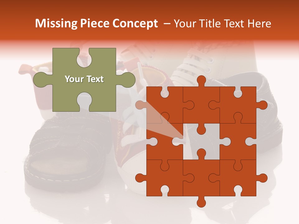 Sandals Accessories Pregnancy PowerPoint Template