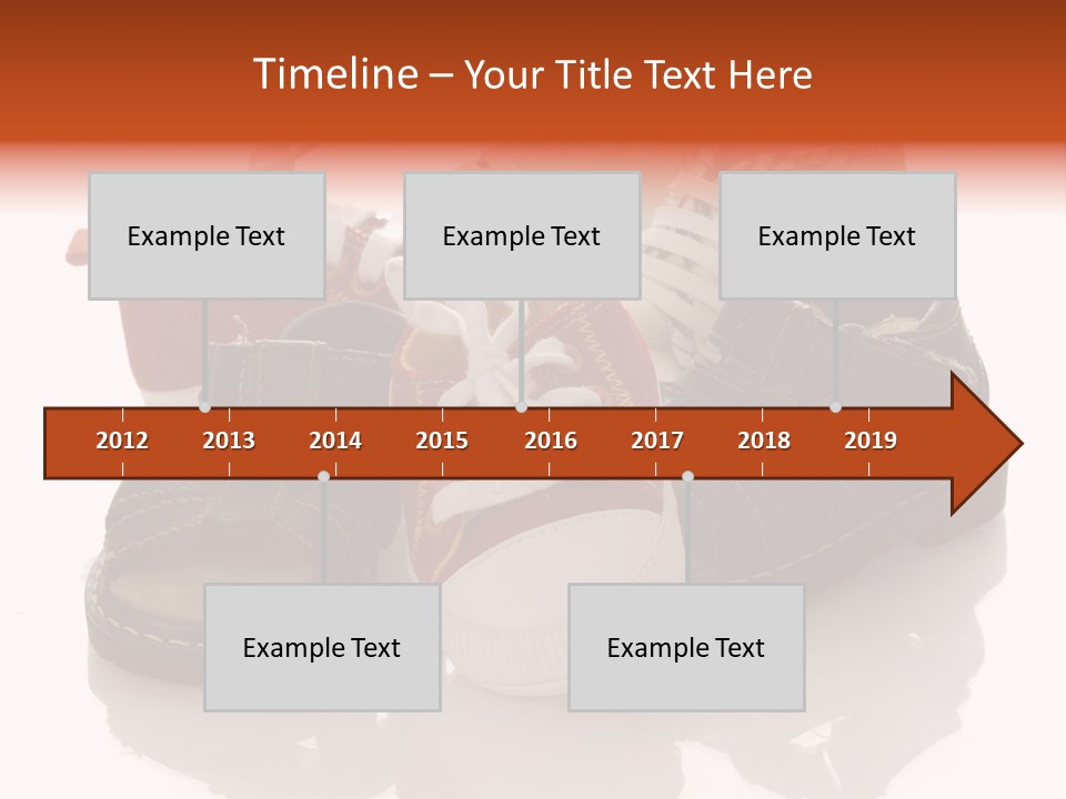 Sandals Accessories Pregnancy PowerPoint Template