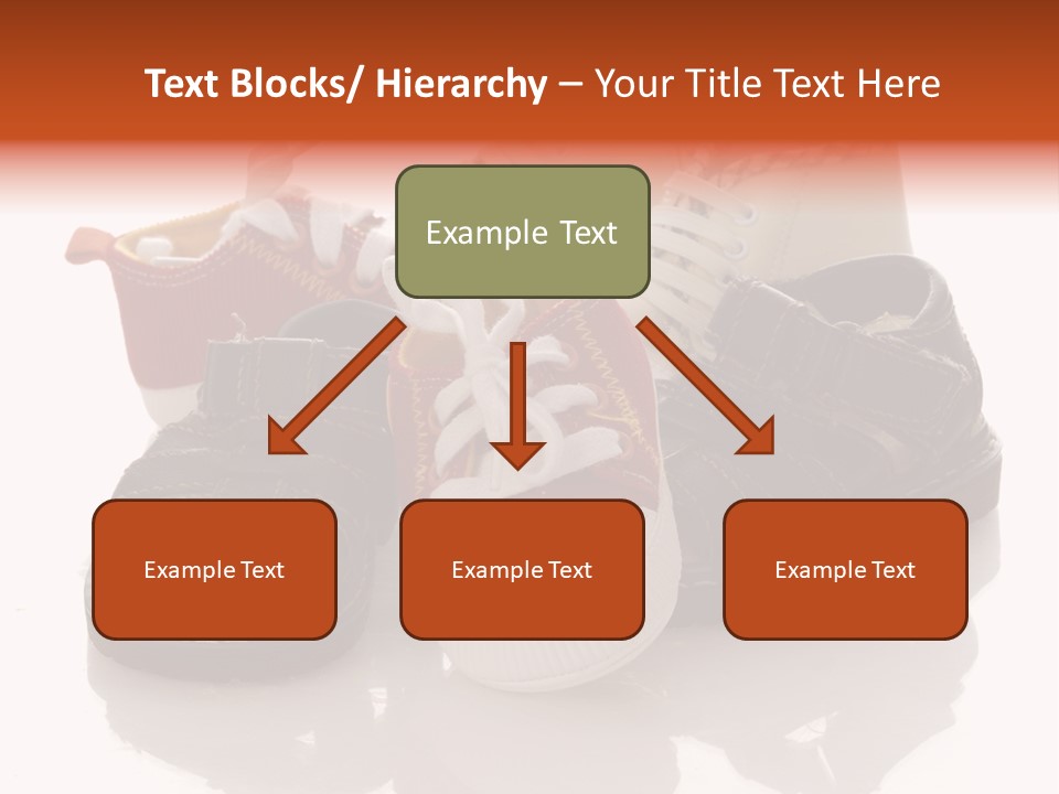 Sandals Accessories Pregnancy PowerPoint Template