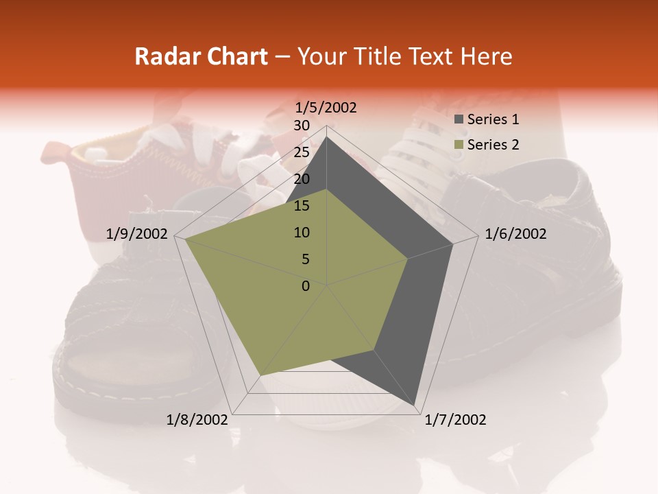 Sandals Accessories Pregnancy PowerPoint Template