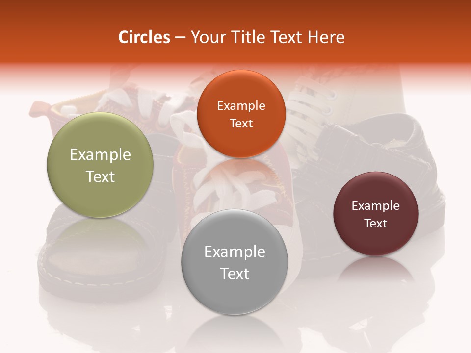 Sandals Accessories Pregnancy PowerPoint Template