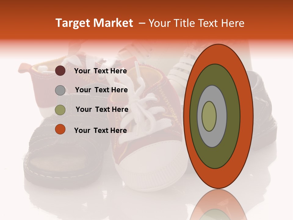 Sandals Accessories Pregnancy PowerPoint Template